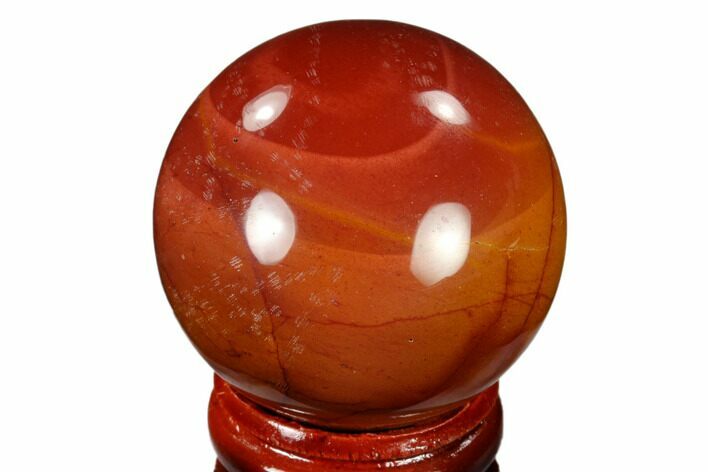 Polished Mookaite Jasper Sphere - Australia #116045